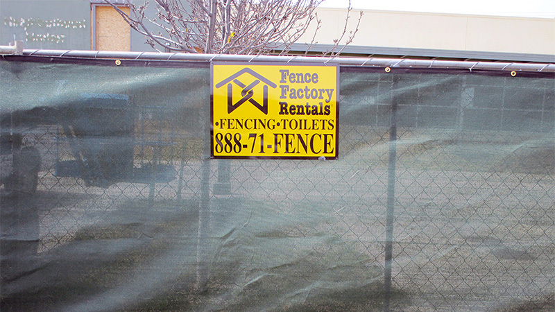 Fence Factory Rentals supplies the best temp fences for Camarillo home development jobs.